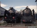 交通科学博物館D51-2号機とC62-26号機の鉄道写真サムネイル