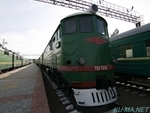 Photo of USSR diesel locomotive ТЭ3(TE3)-7376 Thumbnail