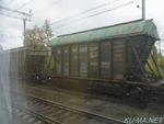 シベリア鉄道のホッパ車写真サムネイル