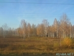 シベリヤク号ノヴォシビルスク行きからみた車窓の写真その1サムネイル