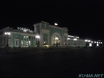 夜中のノヴォシビルスク駅の写真サムネイル
