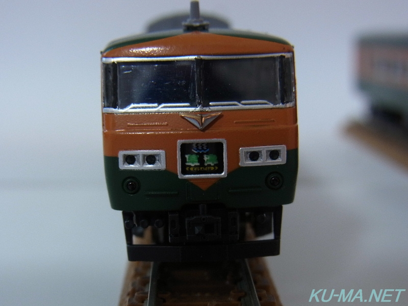 Photo of KATO ROUNDHOUSE　KUHA185 after color insertion