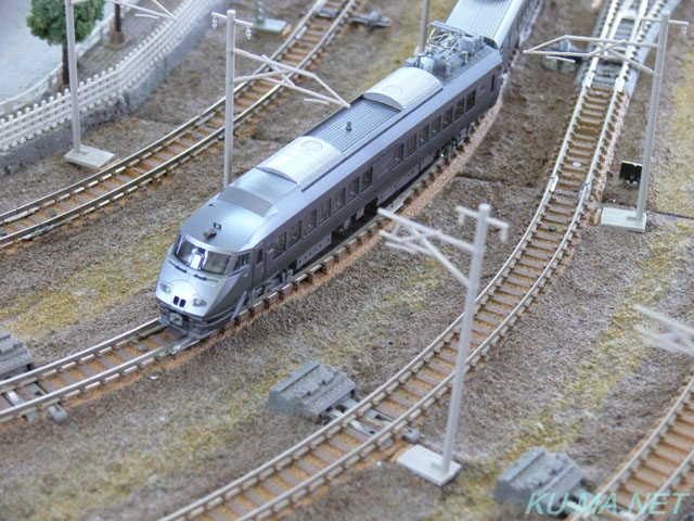 787系リレーつばめの鉄道模型写真