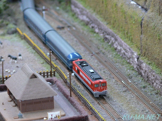 Model railroad photo of FUJI