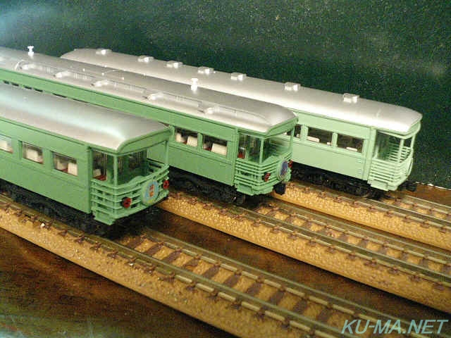 マイテ39、マイテ48、マイテ58の鉄道模型写真