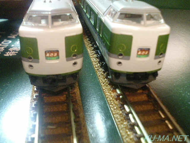 KATOグレードアップあさま先頭部の鉄道模型写真