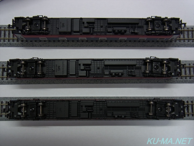 Photo of L.S.Models Moscow-Berlin 78026 underside and bogie