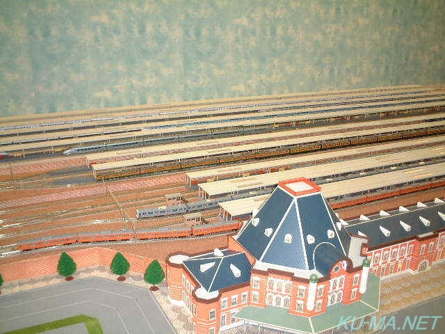 Photo of Tokyo Marunouchi station building model No.2