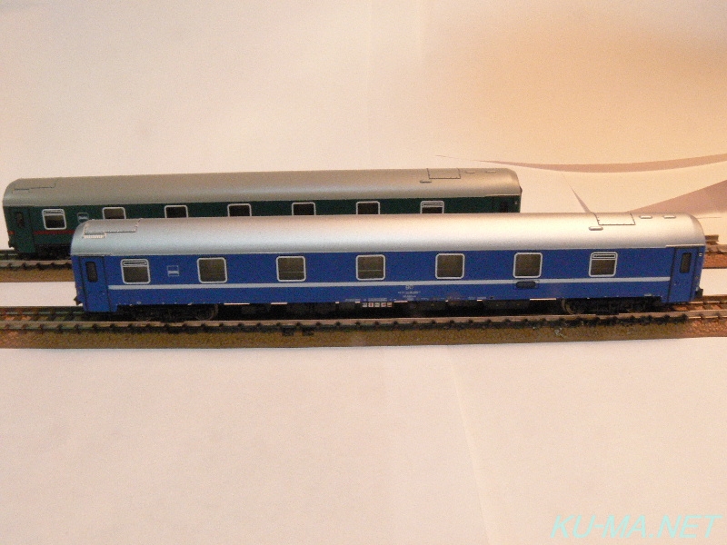 ベラルーシ鉄道2種の鉄道模型写真