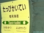Photo of Tappi-kaitei station name plate Thumbnail