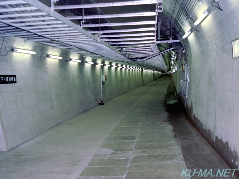 竜飛海底駅誘導路の写真