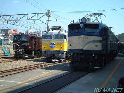 Photo of EF58 and EF81