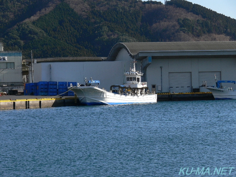 女川漁港の漁船その1の写真