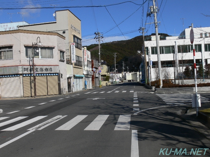 女川町女川駅前の町並み4の写真