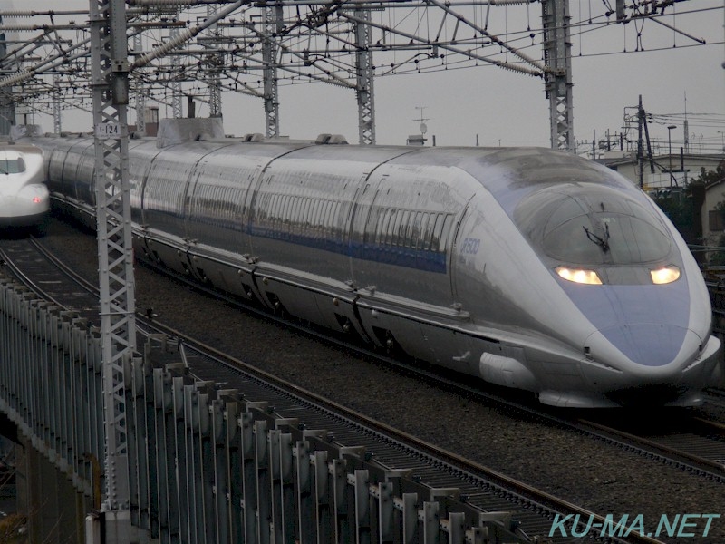 新幹線500系最終運転の鉄道写真