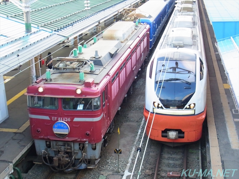 Photo of Sleeping limited express AKEBONO EF64-1030