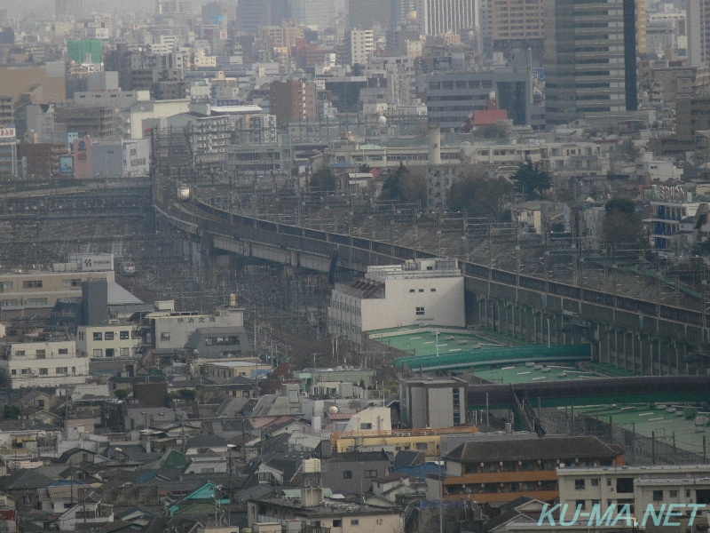 上野駅方向から200系K47編成の写真