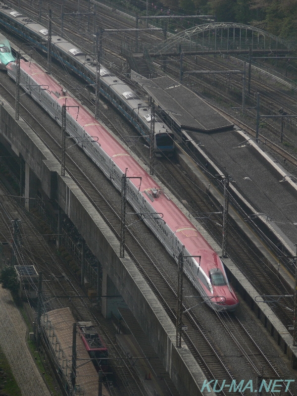 E6系スーパーこまち7号の鉄道写真