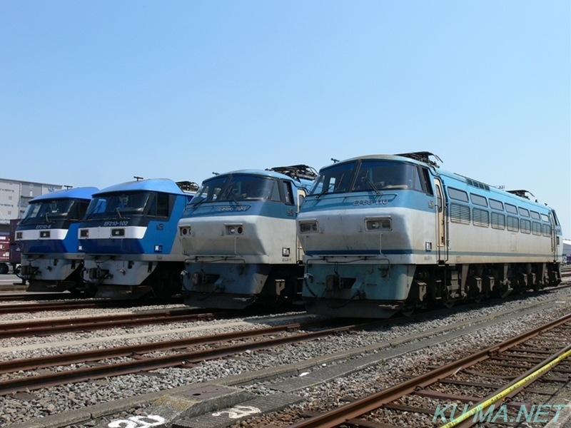 EF66-100番台とEF210その2の写真