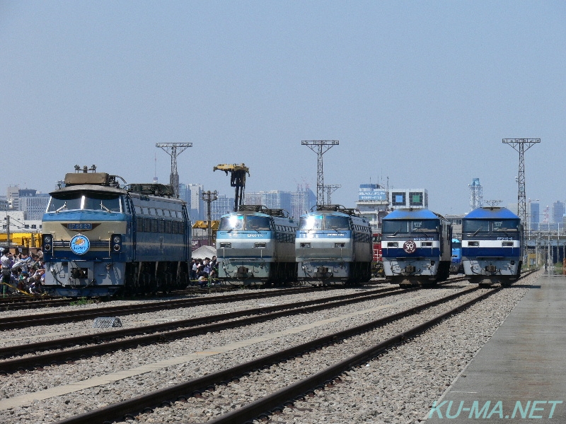 EF66-27とEF66100番台とEF210の鉄道写真