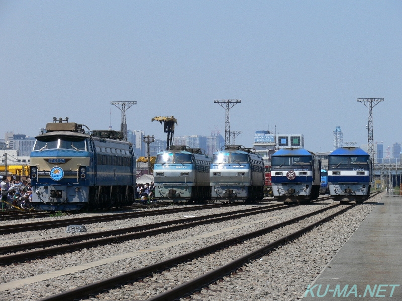 Photo of Tokyo Freight Terminal 40th Anniversary Festival and EF66 and EF210