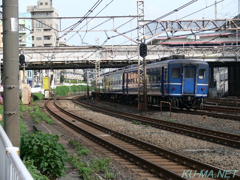 上野-熊谷間130周年記念号12系最後尾の写真