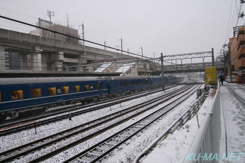 寝台特急あけぼの号ごろんとシート車両の写真