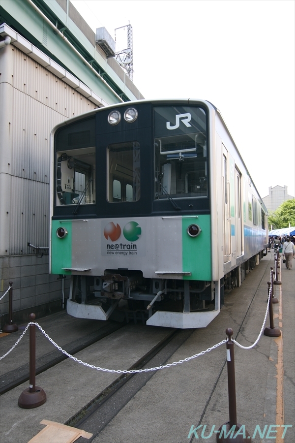 クモヤE995-1東京側の鉄道写真その2