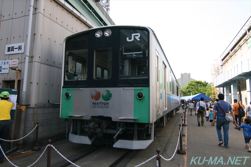 クモヤE995-1東京側の鉄道写真