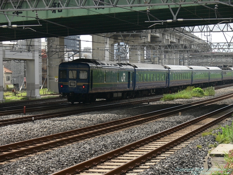 Photo of Sleeping limited express HOKUTOSEI tail No.6