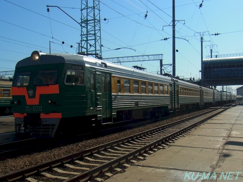 Photo of Elektrichka ЭТ2(ET2) in Novosibirsk Station