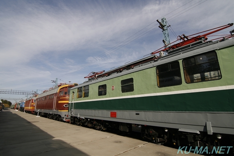 チェコスロバキア製電気機関車ЧС1-073側面その2の写真
