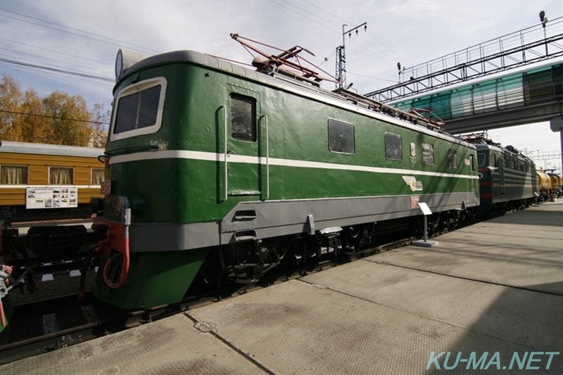 チェコスロバキア製電気機関車ЧС3-073反対側の写真