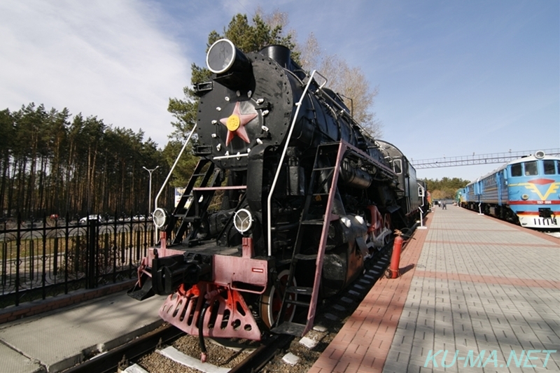 Photo of Russian steam locomotive L-3393