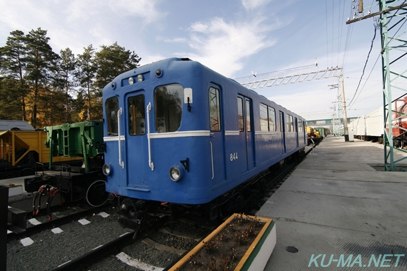 モスクワ地下鉄D形車両の鉄道写真その2