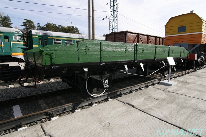 Photo of Russian 2 axles open wagon