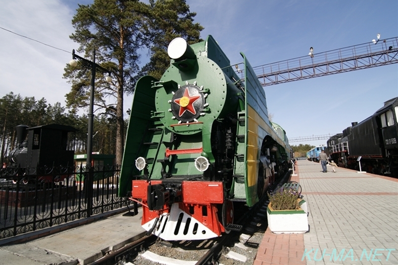 Photo of Russian steam locomotive P36