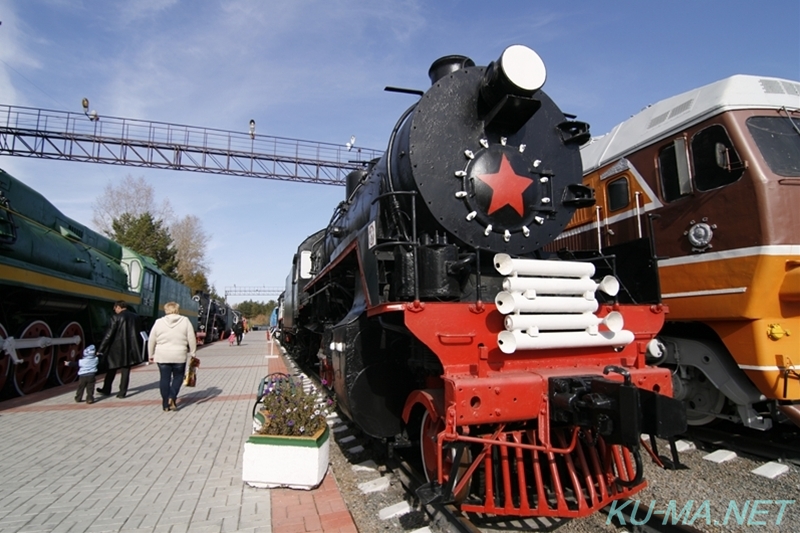 ロシア蒸気機関車СО 17-508の写真