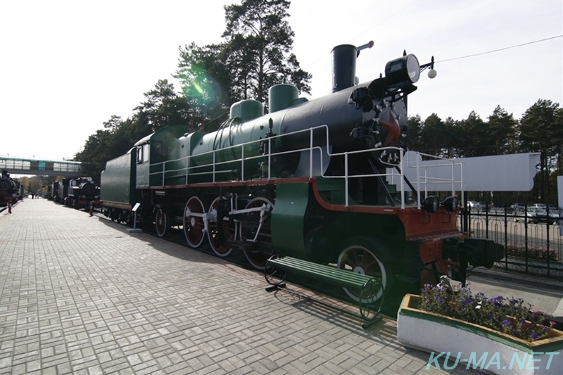 ロシア蒸気機関車Су 213-42の写真