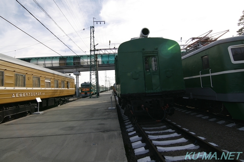 ソ連ディーゼル機関車ТЭ2-289の後部写真