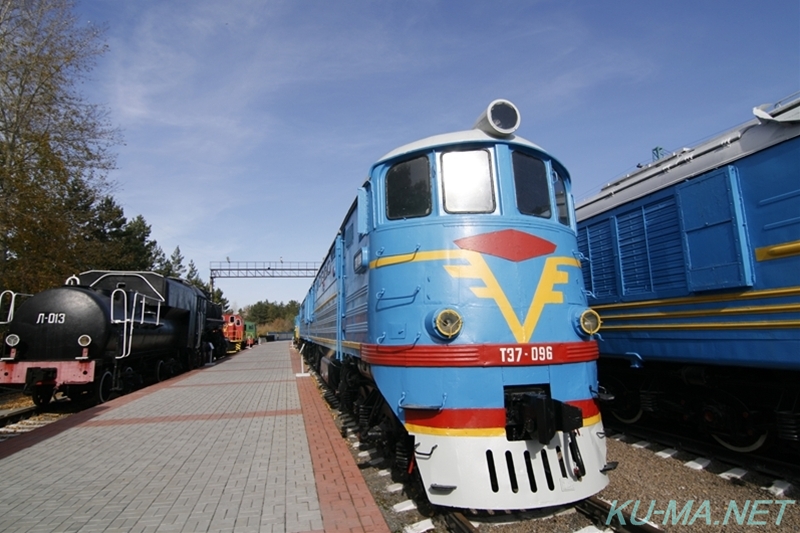 ソ連ディーゼル機関車ТЭ7-096の写真