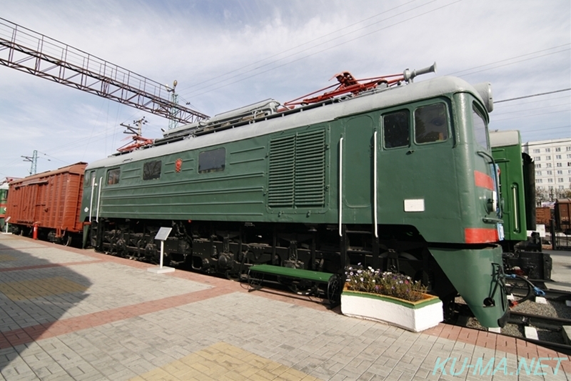 ソビエト電気機関車ВЛ23-501の妻面写真その1