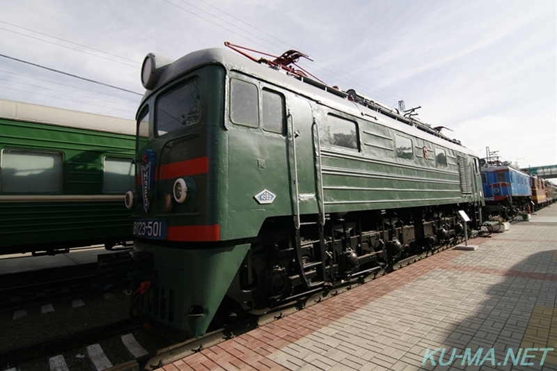 ソビエト電気機関車ВЛ23-501の妻面写真その2