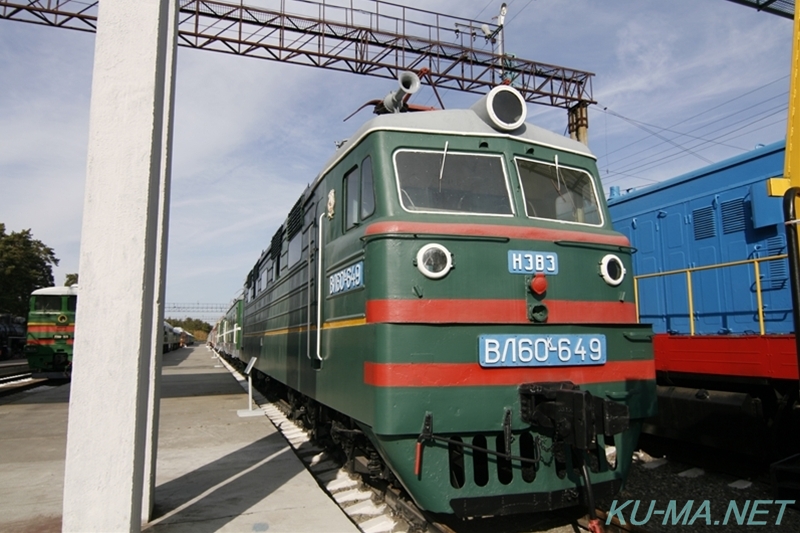 ソ連製電気機関車ВЛ60к-649の写真