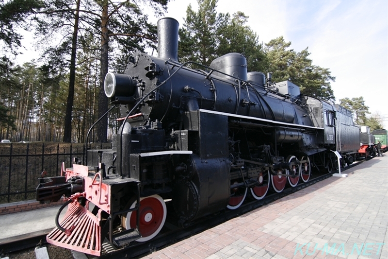 米国がソ連に戦略援助物資として供与したロシア蒸気機関車Еа-3078(Yea 