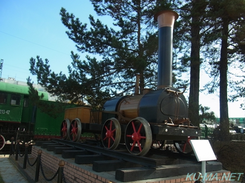 ノヴォシビルスクの鉄道技術博物館の写真