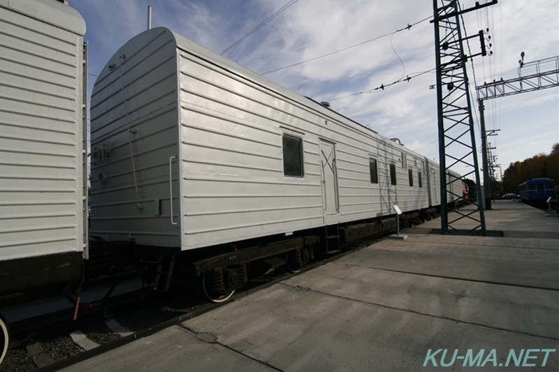 シベリア鉄道冷蔵車の写真
