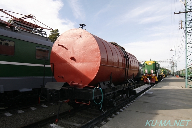 ロシア2軸消防タンク車の写真