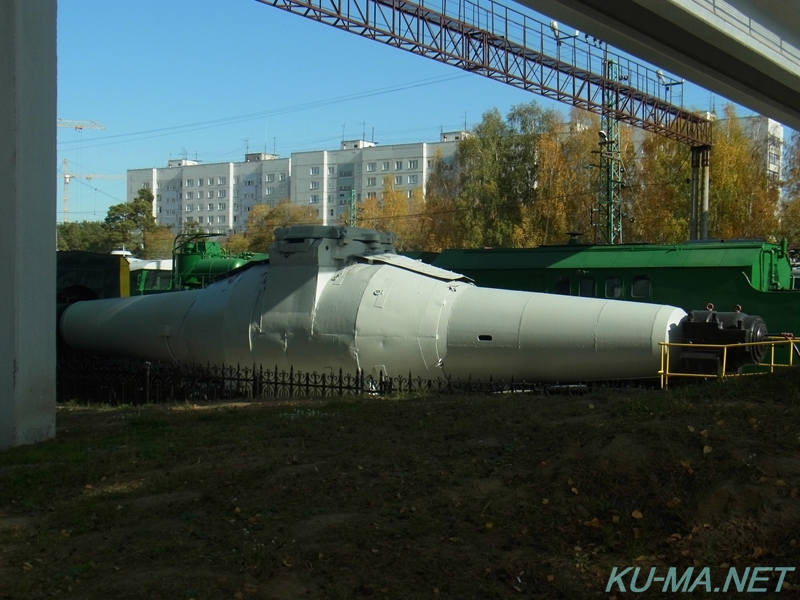 ロシア混銑車・トーピードカーの写真反対側