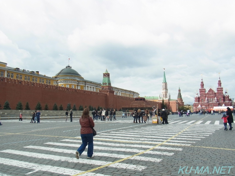 ロシア連邦大統領府とレーニン廟の写真